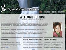 Tablet Screenshot of beyondrestoration.org